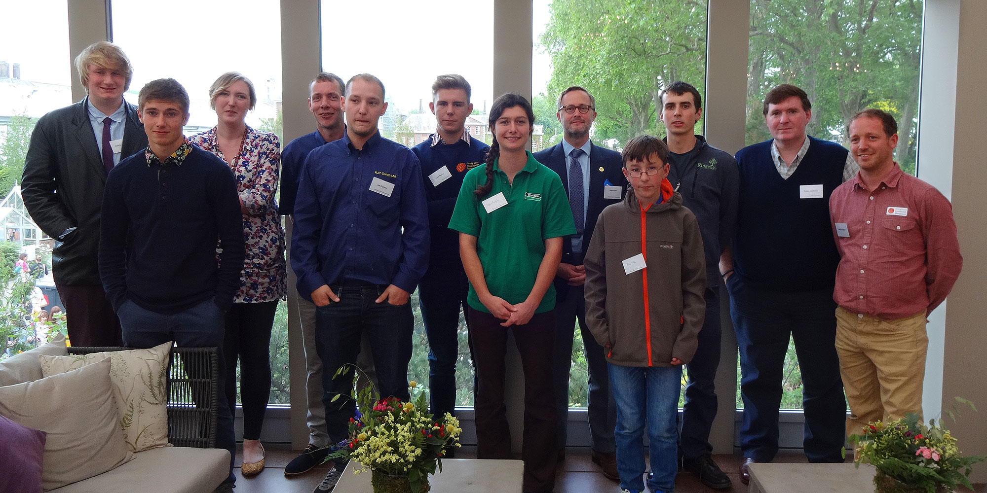 Young arborists recognised at Chelsea Flower Show 2016