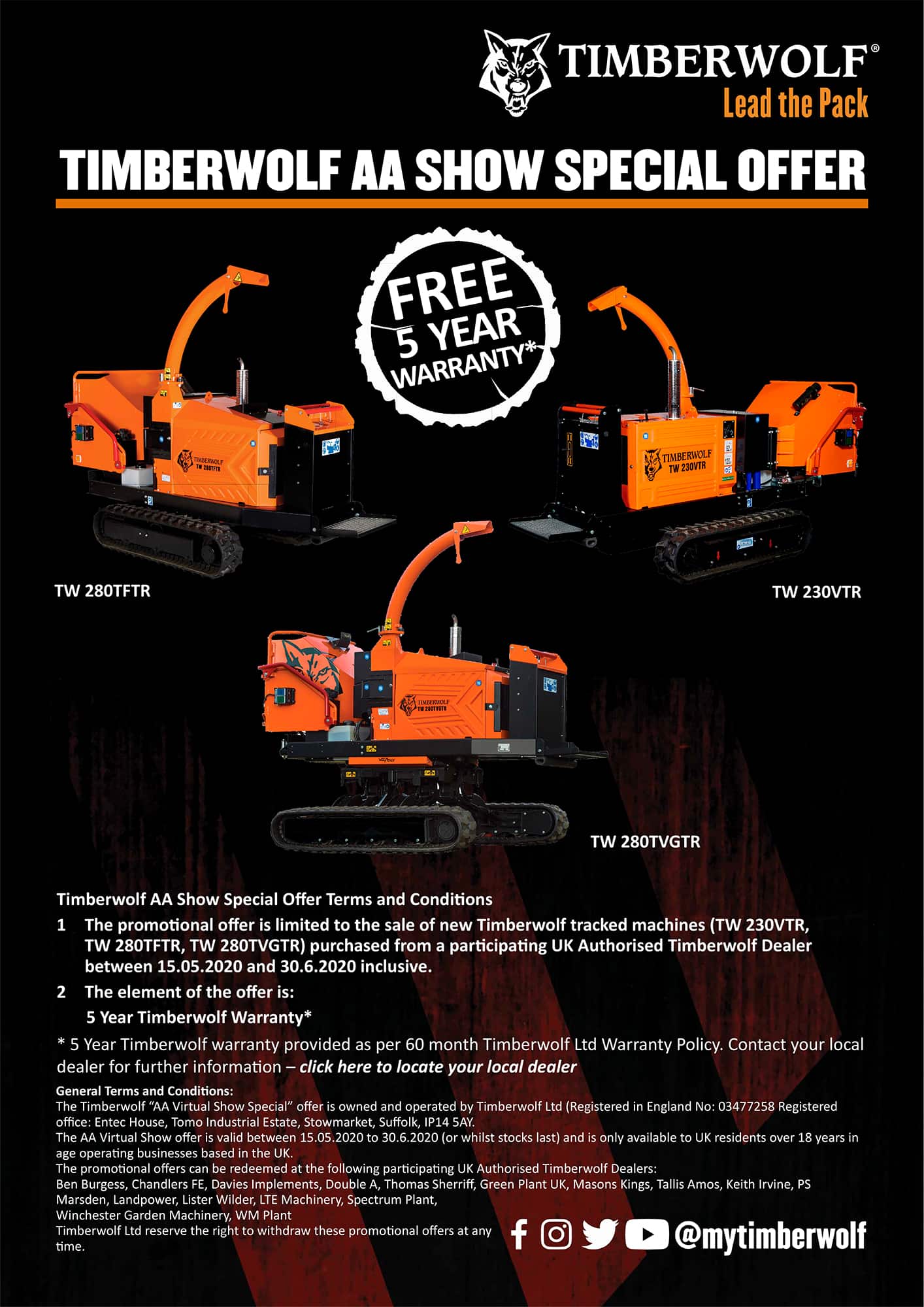 Timberwolf Limited Virtual ARB Show Offer