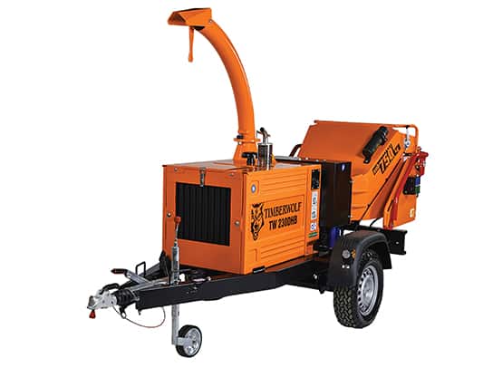 Road Towable Hydraulic Wood Chippers