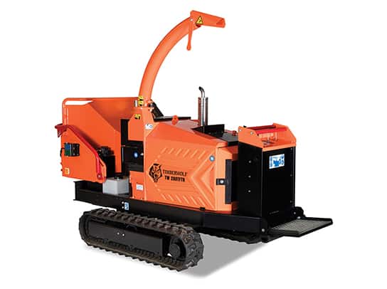 Tracked Hydraulic Wood Chippers