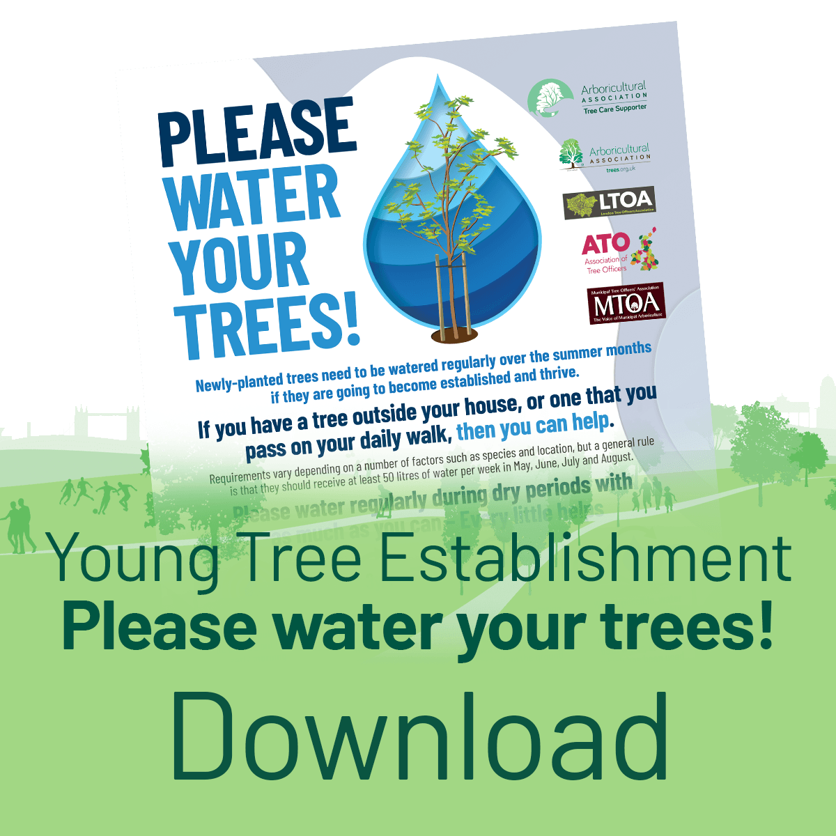 Download the Young Tree Watering Poster