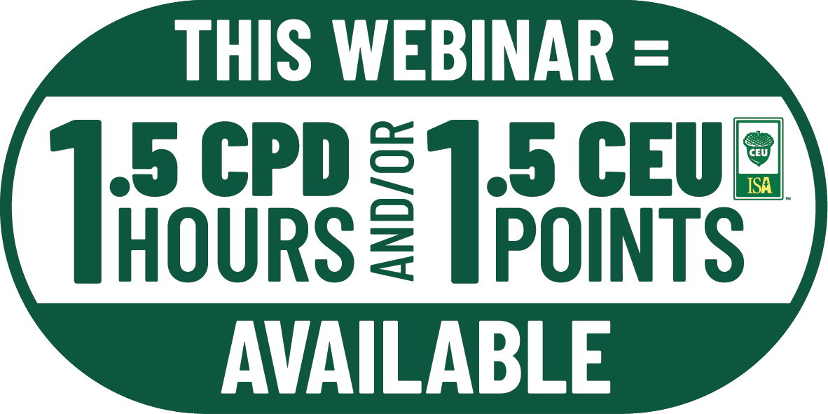 CPD hours or CEU points available