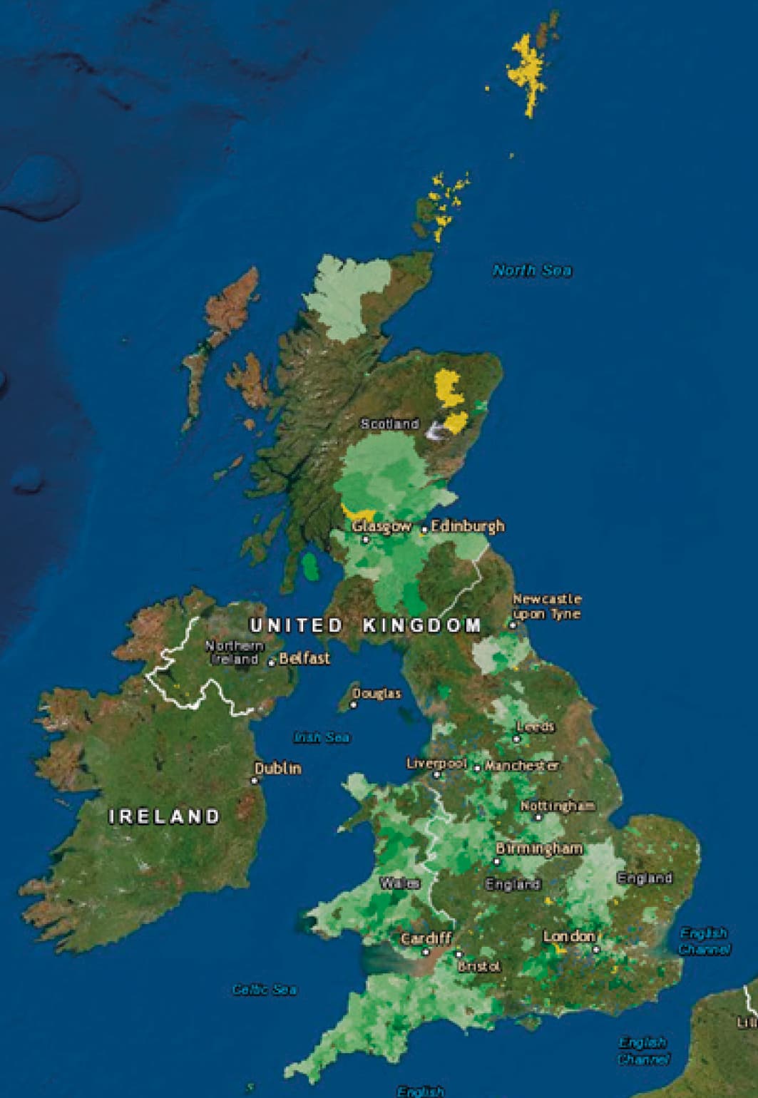 The UK Canopy Cover Webmap