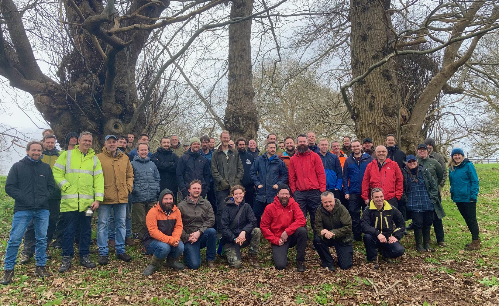 Western Branch members at Bicton College. (Photo: Archie Miles)