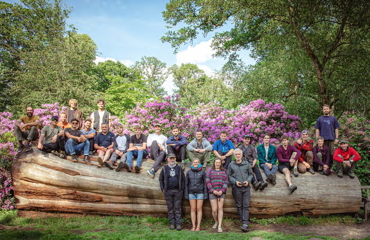The workshop group at Harcourt Arboretum, Oxford. (www.blackwatermedia.co.uk)