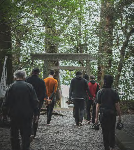 Feel the ground to feel the body, Mie, Japan, 2023. (www.thewoodenhand.com)