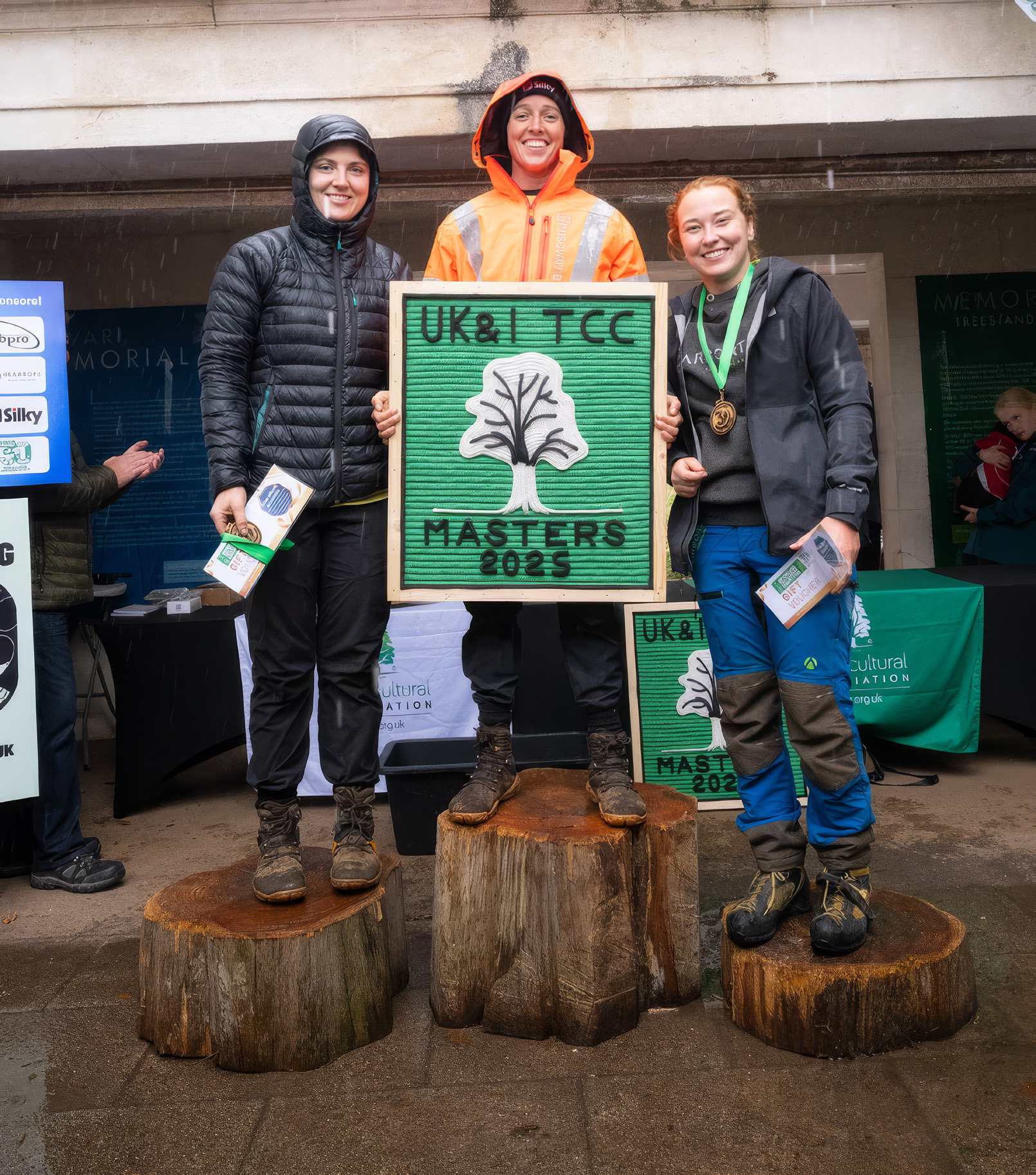 Left to right: Sarah Ann Quinlan, Jo Hedger, Molly Ralph.
