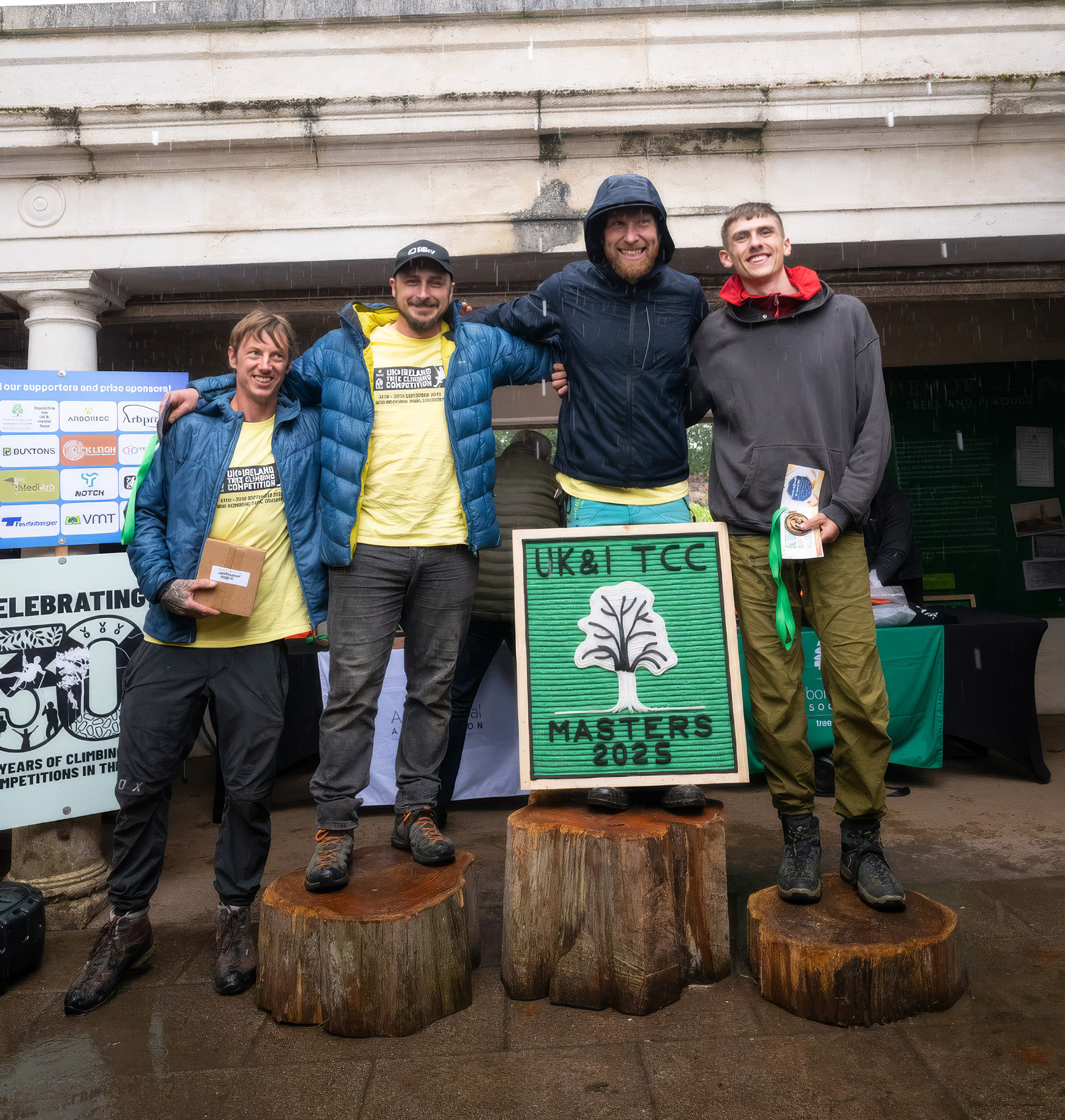 Left to right: Matt Glenn, Ben Batt, Michael Curwen, Robert Tanulak.