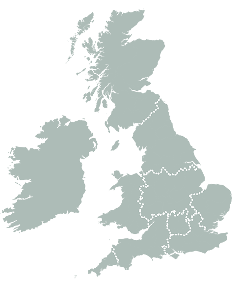 Arboricultural Association Branch Map