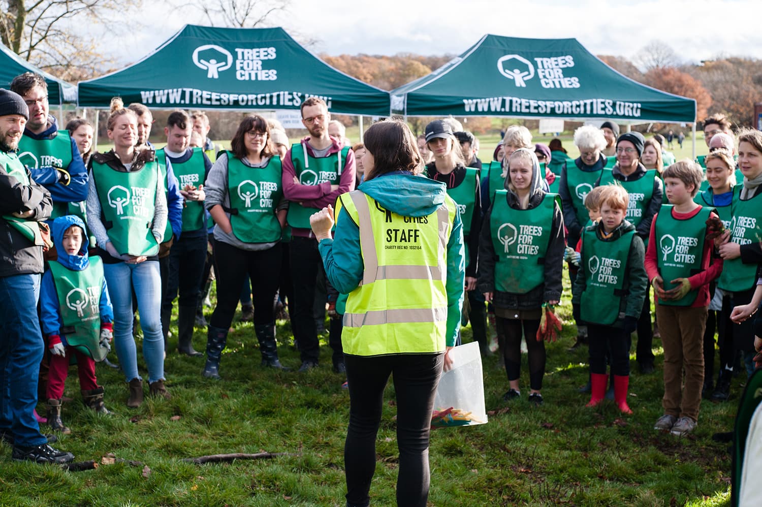 Beckenham Palace Park Tree Planting Day 2018 ©Luca Radek