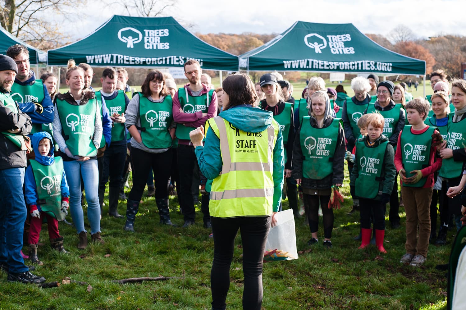 Beckenham Palace Park Tree Planting Day 2018 ©Luca Radek