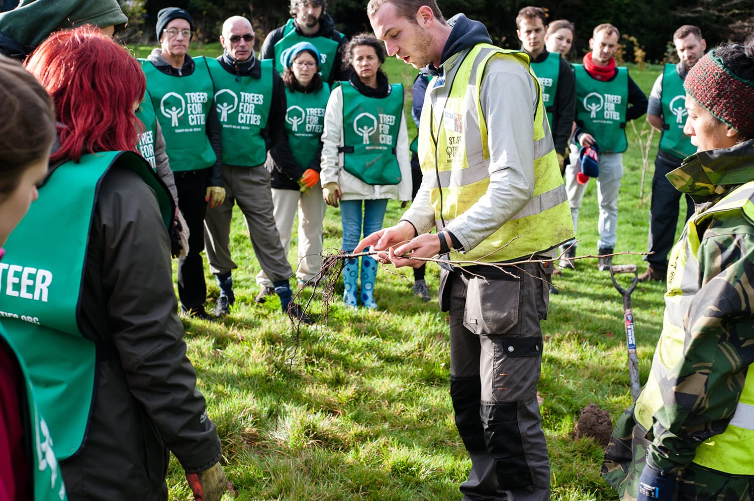 Beckenham Palace Park Tree Planting Day 2018 ©Luca Radek