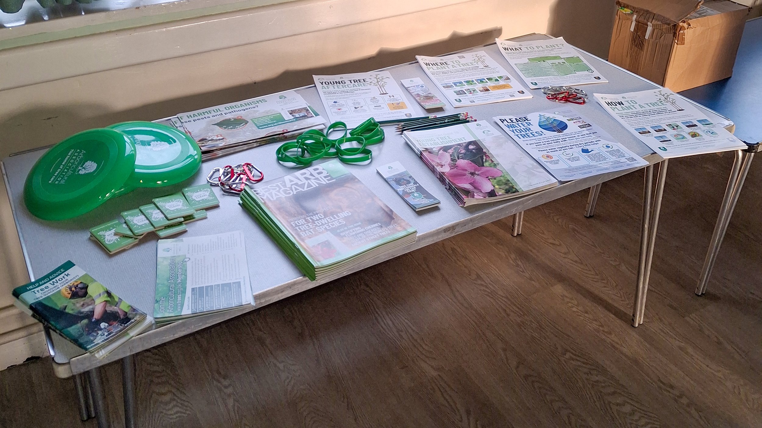Arboriculural Association tree care materials