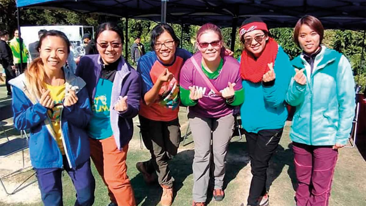 Some of the competitors at the 2019 Hong Kong TCC