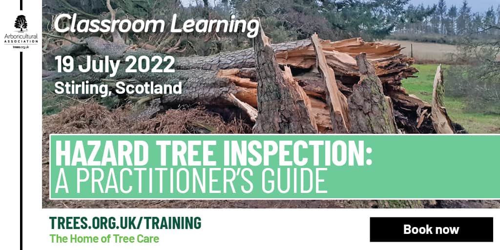 Hazard Tree Inspection - A Practitioner's Guide