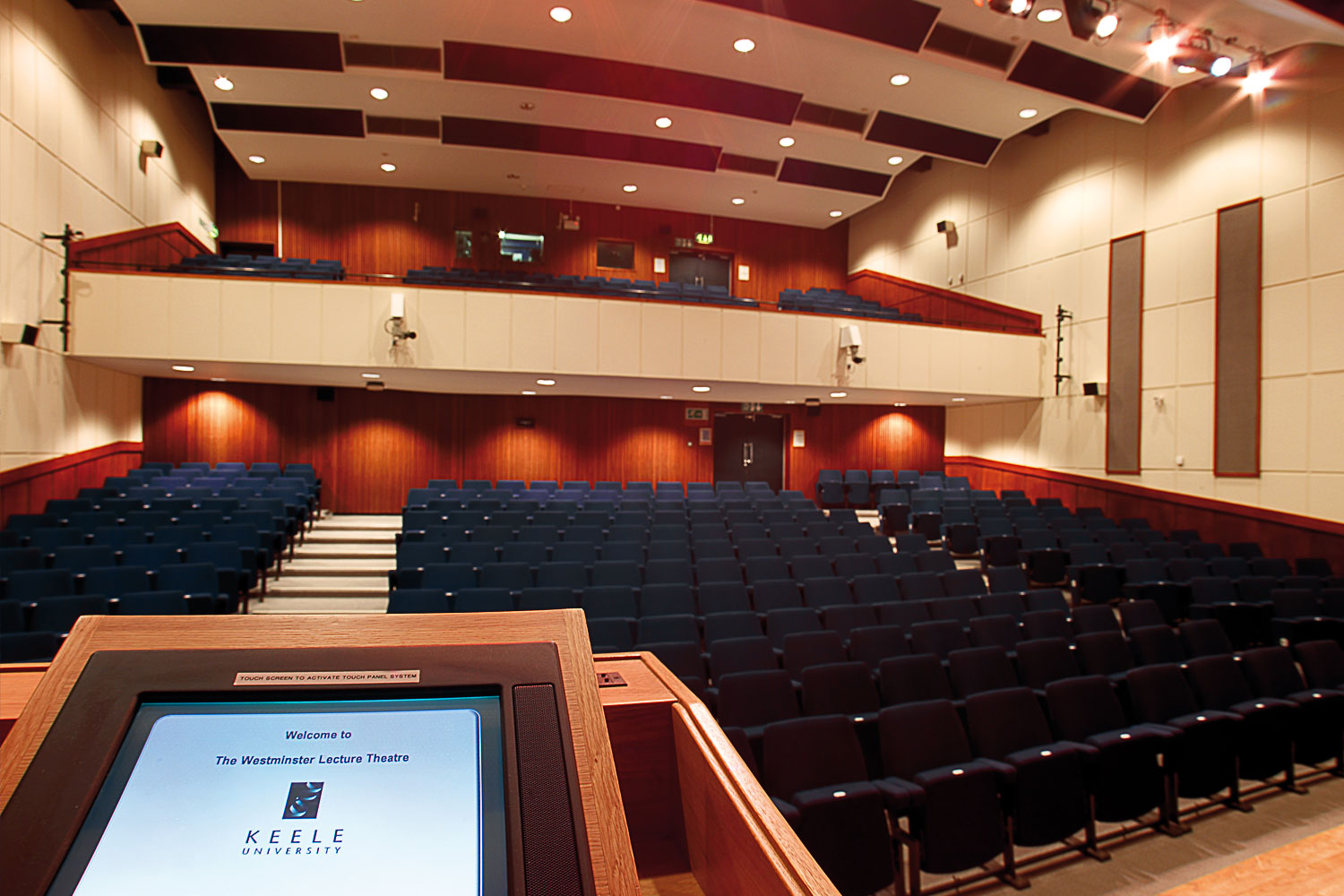Keele University, Westminister Theatre Lecturn