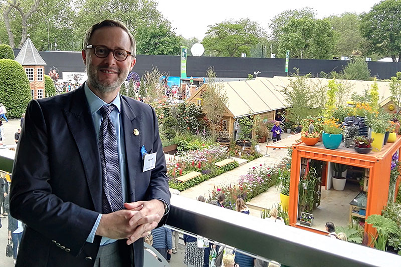 Jago Keen, Chairman of the Arboricultural Association