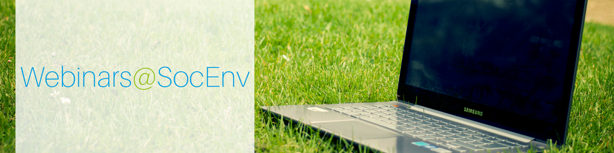 Webinars@SocEnv