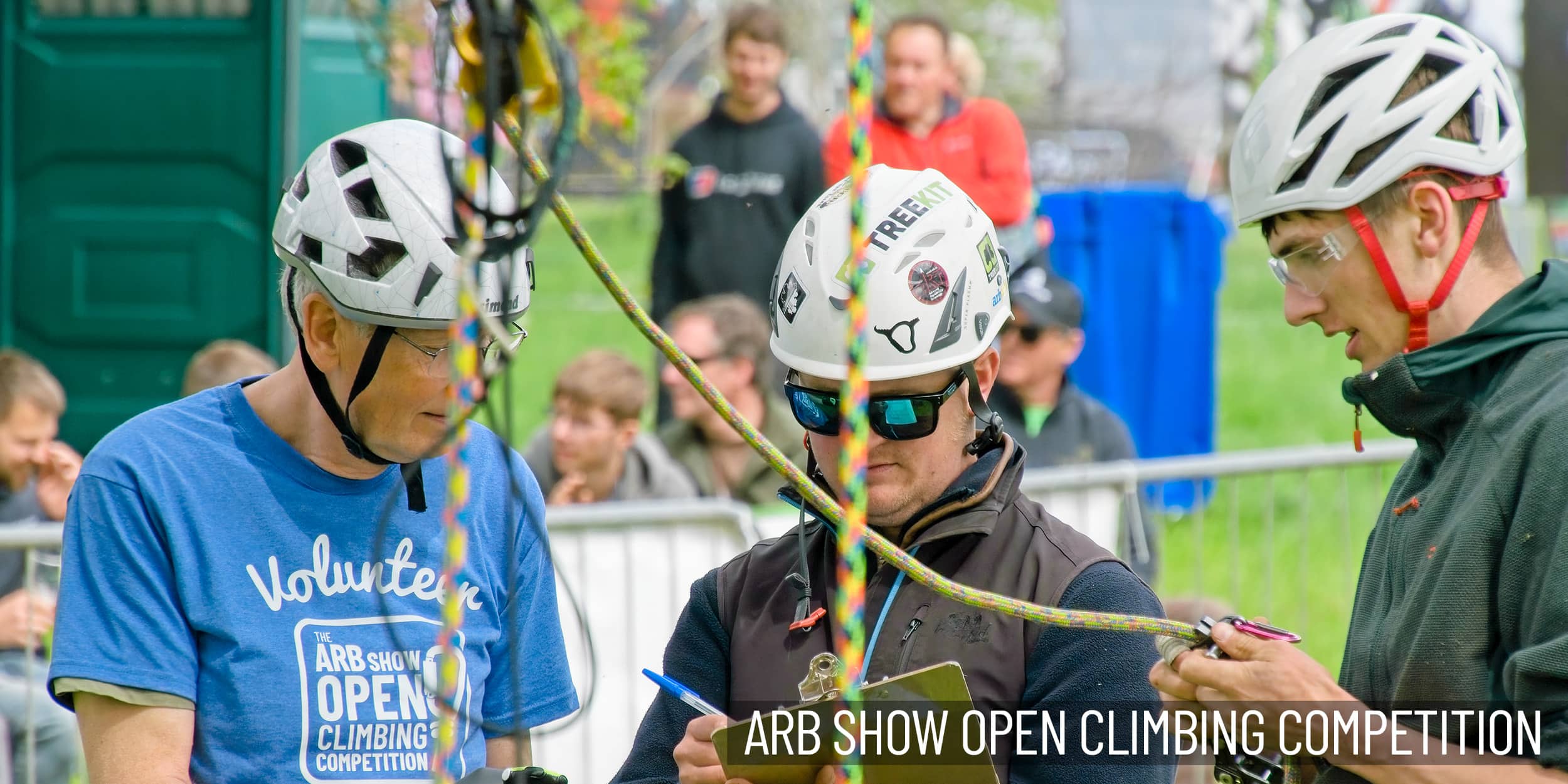 The ARB Show Open Climbing Competiton judging